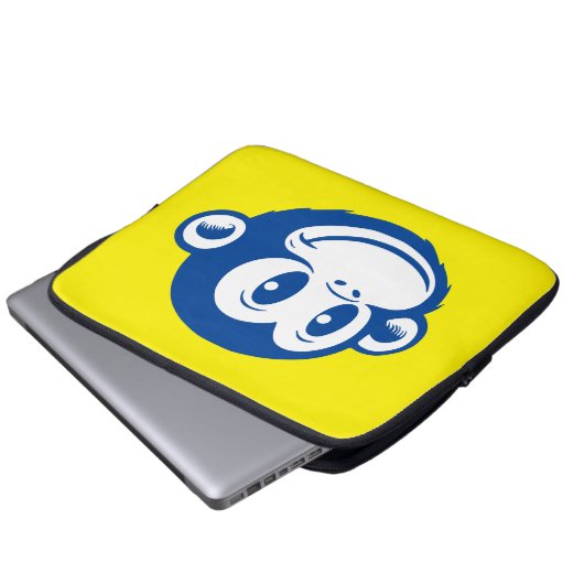 Affe Laptopschutzhülle (Vorne Knopf)