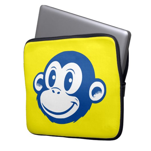 Affe Laptopschutzhülle (Vorderseite Links)