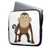 Affe Laptopschutzhülle (Vorderseite Links)