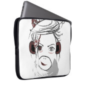 Affe. Laptopschutzhülle (Vorne Rechts)