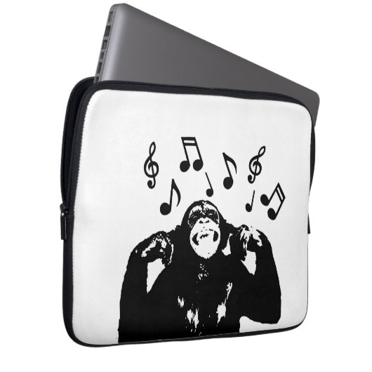 Affe Laptopschutzhülle (Vorne Rechts)