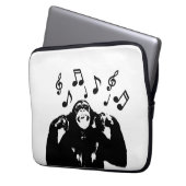 Affe Laptopschutzhülle (Vorderseite Links)