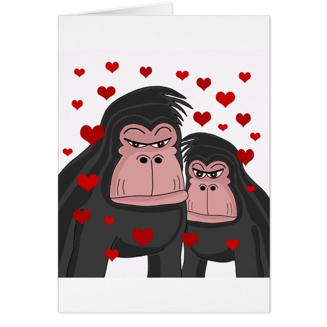 Affe Liebe (Vorne)
