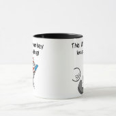 Affe-Liebe-Golf spielen Tasse (Zentrum)