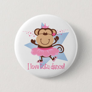 Affe-Liebetutu-Tanz Button