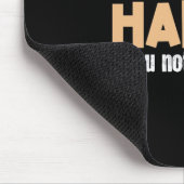 Affe macht mich glücklich mousepad (Ecke)