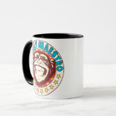 Affe-Maestro Tasse (Vorderseite Links)