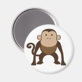 Affe Magnet (Vorderseite/Rückseite)