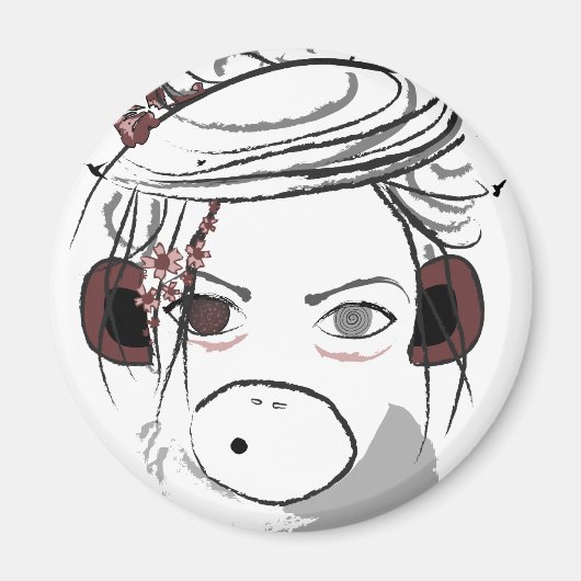 Affe. Magnet (Vorne)