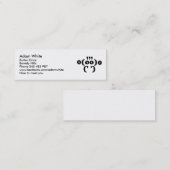 Affe Mini Visitenkarte (Vorne/Hinten)