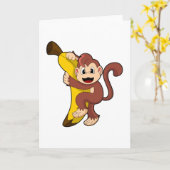 Affe mit Banane (1).PNG Karte (Gelbe Blume)