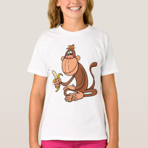 Affe mit Banane T-Shirt