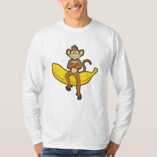 Affe mit Banane T-Shirt