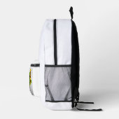 Affe mit Banane unter dem Pflaster Bedruckter Rucksack (Rechts)