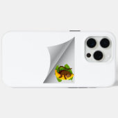 Affe mit Banane unter dem Pflaster Case-Mate iPhone Hülle (Rückseite (Horizontal))