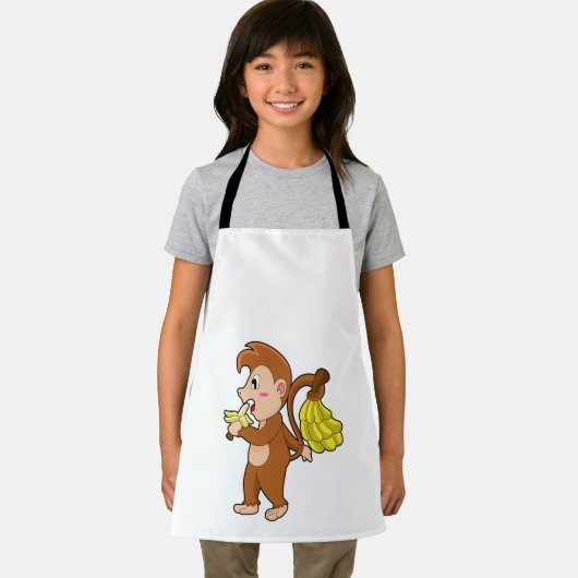 Affe mit Bananen Schürze (Insitu)