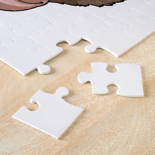 Affe mit Bandana Puzzle (Seite)