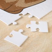 Affe mit Donut Puzzle (Seite)