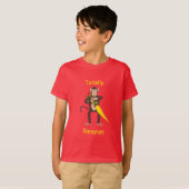 Affe mit Flammenwerfer T-Shirt (Vorne ganz)