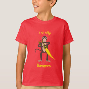 Affe mit Flammenwerfer T-Shirt