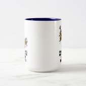 Affe mit Hammer Tasse (Mittel)