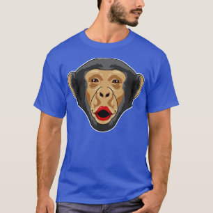 Affe mit Kussmund T-Shirt