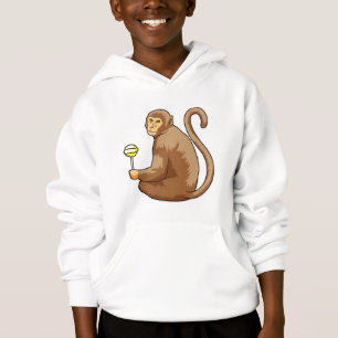 Affe mit Lollipop Hoodie