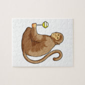 Affe mit Lollipop Puzzle (Horizontal)
