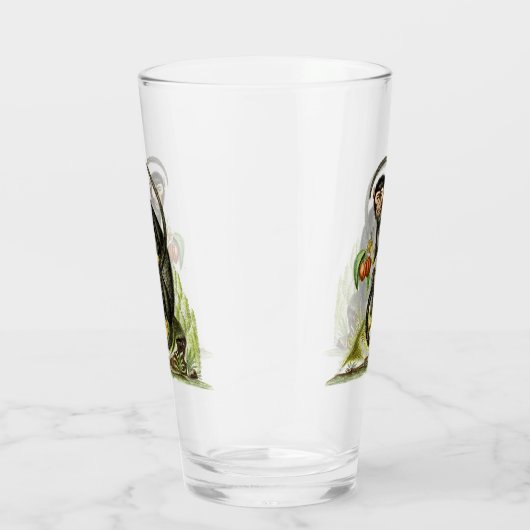 Affe mit Obst Glas (Rechts)