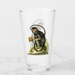 Affe mit Obst Glas