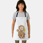 Affe mit Popsikel Schürze (Insitu)