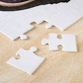 Affe mit schwarzen Haaren Puzzle (Seite)