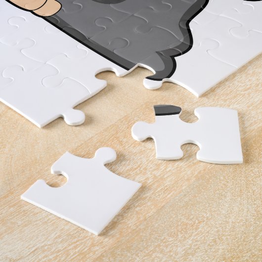 Affe mit Sonnenbrille Puzzle (Seite)