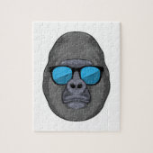 Affe mit Sonnenbrille Puzzle (Vertikal)