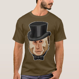 Affe mit Zylinder T-Shirt
