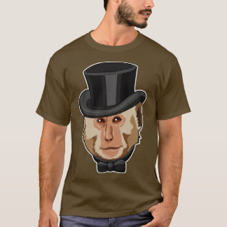 Affe mit Zylinder T-Shirt