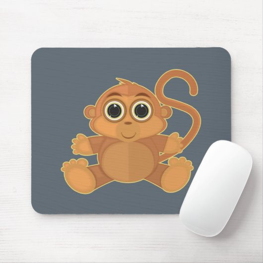 Affe Mousepad (Mit Mouse)