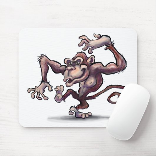 Affe Mousepad (Mit Mouse)