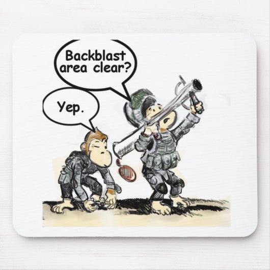 Affe Mousepad (Vorne)