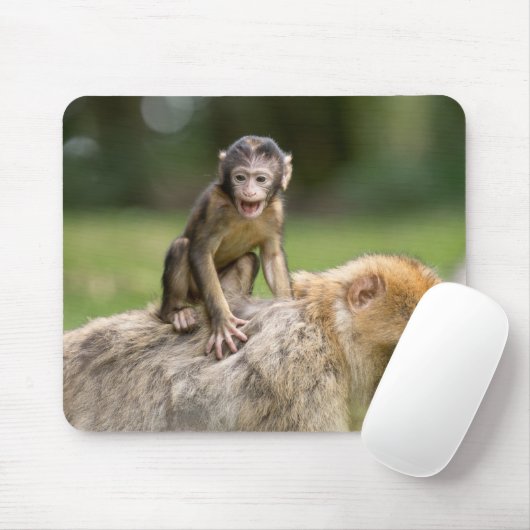 Affe Mousepad (Mit Mouse)