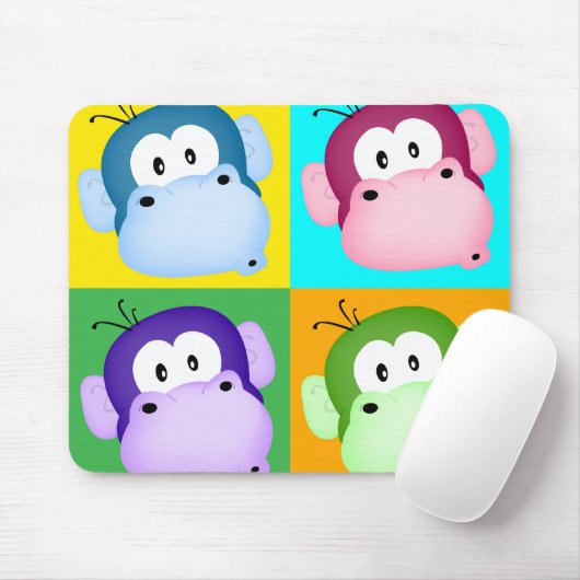 Affe Mousepad (Mit Mouse)