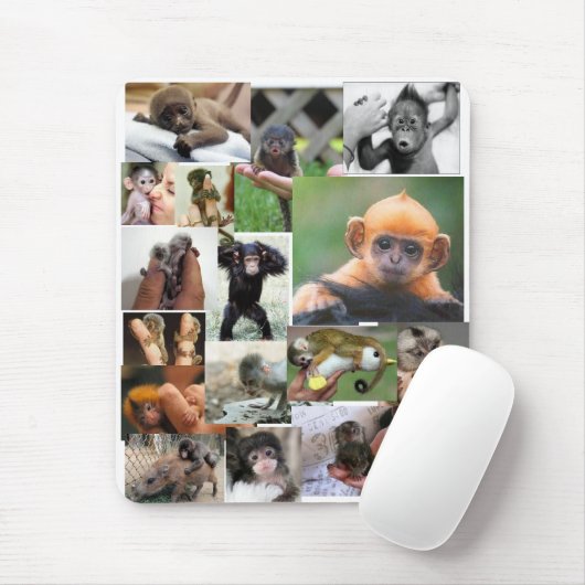 Affe Mousepad (Mit Mouse)