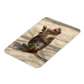 Affe - Mutterfrühstück Magnet (Linke Seite)