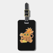 Affe Nerd Gepäckanhänger (Vorderseite vertikal)