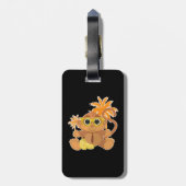 Affe Nerd Gepäckanhänger (Rückseite vertikal)