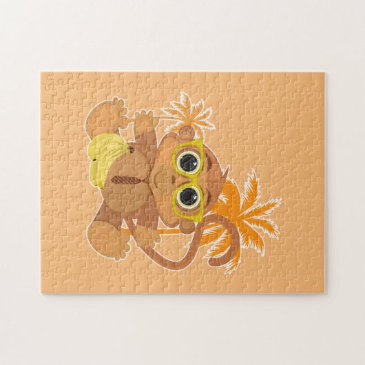 Affe Nerd Puzzle (Horizontal)