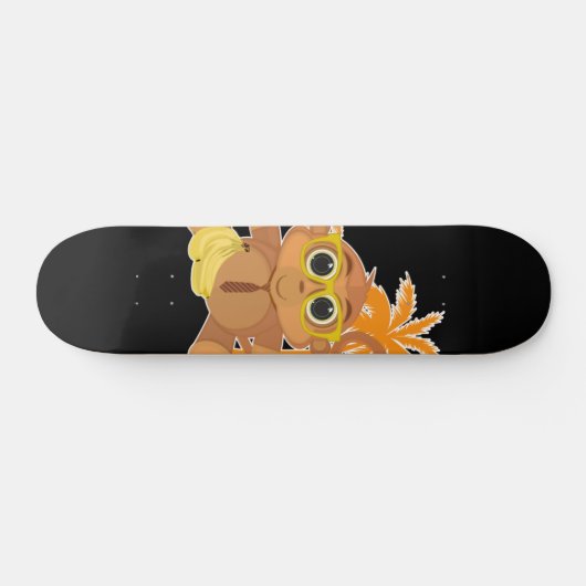 Affe Nerd Skateboard (Horizontal)
