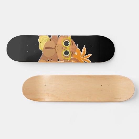 Affe Nerd Skateboard (Horizontal)