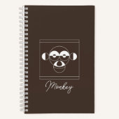 Affe Notizblock (Vorderseite)