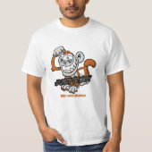 Affe nur ein Junge T-Shirt (Vorderseite)